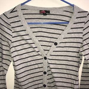 Forever 21 striped cardigan